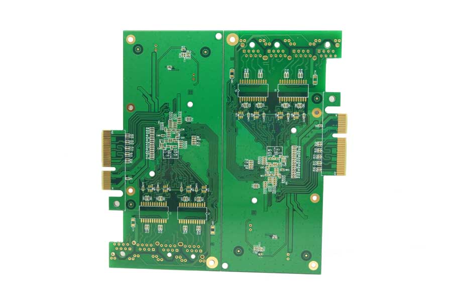 4層阻抗金手指電路板、物聯網、服務器、pcb線路板加工