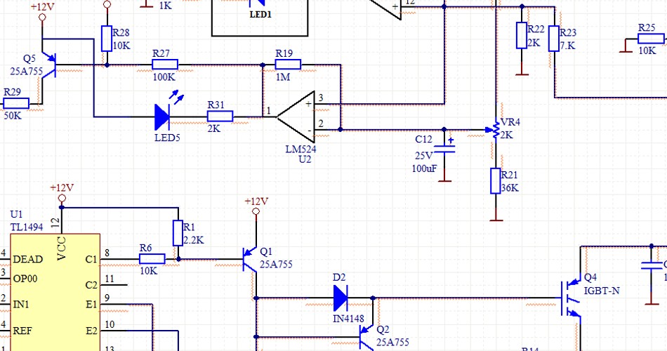 PCBA電路原理圖英文縮寫 PCBA電路原理圖英文縮寫